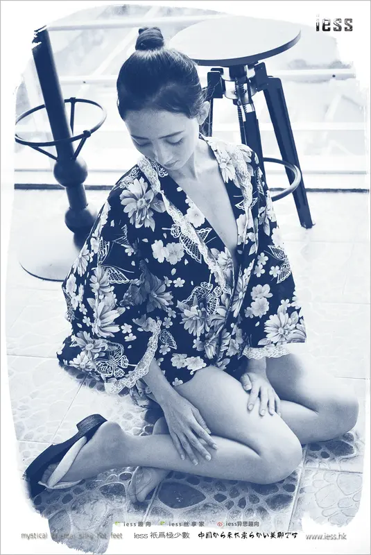 2017.08.15 丝足便当134:新模momo《和服、木屐与菜干》 - IESS